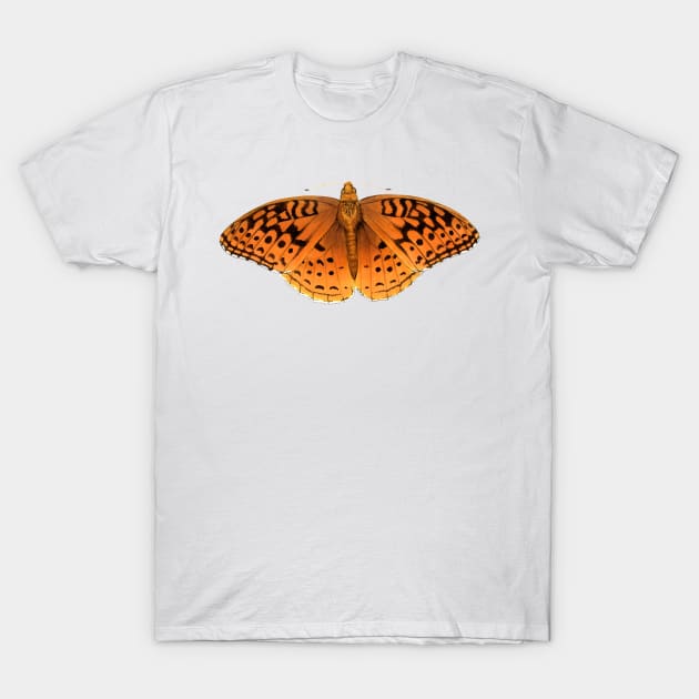 Great Spangled Fritillary T-Shirt by JadaFitch